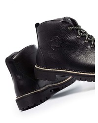 Bottes de loisirs en cuir noires Diemme