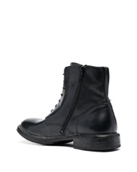 Bottes de loisirs en cuir noires Moma