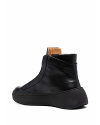 Bottes de loisirs en cuir noires Hevo