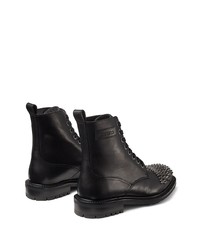 Bottes de loisirs en cuir noires Jimmy Choo