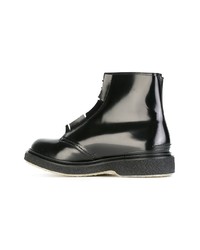 Bottes de loisirs en cuir noires Adieu Paris