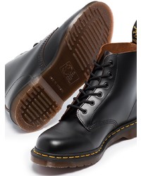 Bottes de loisirs en cuir noires Dr. Martens