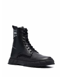 Bottes de loisirs en cuir noires Viron