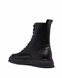 Bottes de loisirs en cuir noires Viron