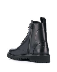 Bottes de loisirs en cuir noires Valentino Garavani