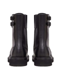 Bottes de loisirs en cuir noires Valentino Garavani