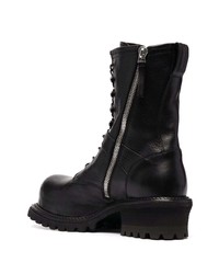 Bottes de loisirs en cuir noires Premiata