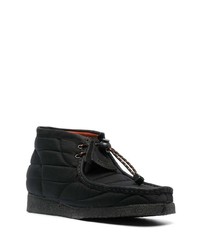 Bottes de loisirs en cuir noires Clarks