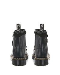 Bottes de loisirs en cuir noires Rick Owens