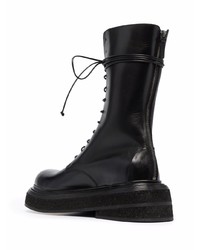 Bottes de loisirs en cuir noires Marsèll