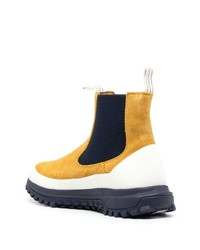 Bottes de loisirs en cuir orange Diemme