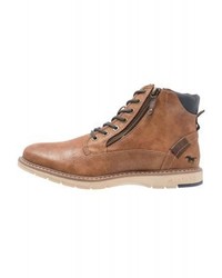 Bottes de loisirs en cuir tabac Mustang