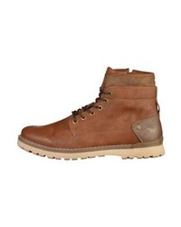 Bottes de loisirs en cuir tabac Mustang