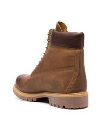 Bottes de loisirs en cuir tabac Timberland