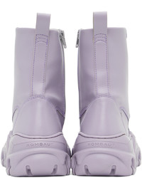 Bottes de loisirs en cuir violet clair Rombaut