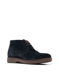 Bottes de loisirs en daim bleu marine Henderson Baracco