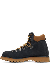 Bottes de loisirs en daim bleu marine Diemme