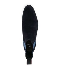 Bottes de loisirs en daim bleu marine PS Paul Smith