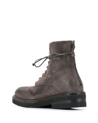 Bottes de loisirs en daim gris foncé Marsèll