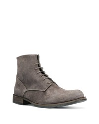 Bottes de loisirs en daim gris foncé Officine Creative