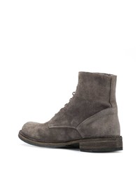 Bottes de loisirs en daim gris foncé Officine Creative