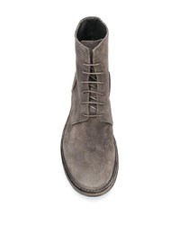 Bottes de loisirs en daim gris foncé Officine Creative