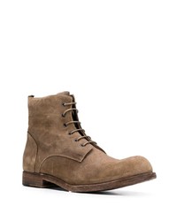 Bottes de loisirs en daim marron clair Officine Creative