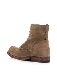 Bottes de loisirs en daim marron clair Officine Creative