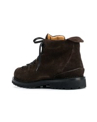 Bottes de loisirs en daim marron foncé Buttero