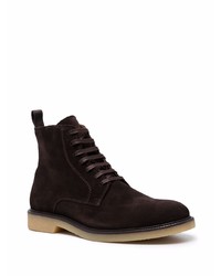 Bottes de loisirs en daim marron foncé BOSS HUGO BOSS