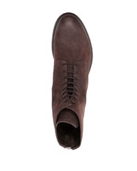 Bottes de loisirs en daim marron foncé Officine Creative