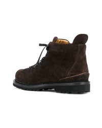 Bottes de loisirs en daim marron foncé Buttero