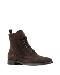 Bottes de loisirs en daim marron foncé Scarosso