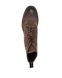 Bottes de loisirs en daim marron foncé Doucal's