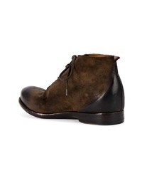 Bottes de loisirs en daim marron foncé Silvano Sassetti