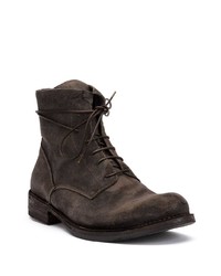 Bottes de loisirs en daim marron foncé Officine Creative