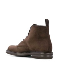 Bottes de loisirs en daim marron foncé Green George