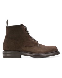 Bottes de loisirs en daim marron foncé Green George