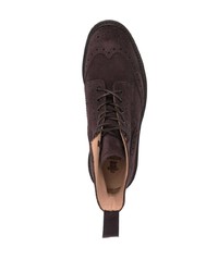 Bottes de loisirs en daim marron foncé Tricker's