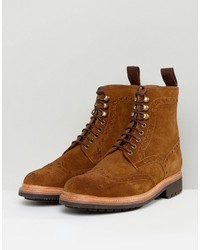 Bottes de loisirs en daim marron Grenson