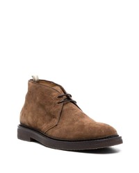 Bottes de loisirs en daim marron Officine Creative