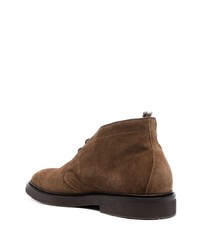 Bottes de loisirs en daim marron Officine Creative