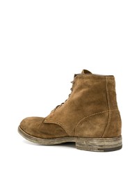 Bottes de loisirs en daim marron Premiata