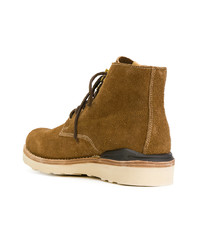 Bottes de loisirs en daim moutarde VISVIM