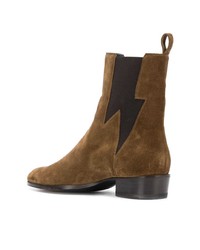 Bottes de loisirs en daim moutarde Barbanera