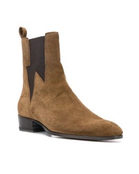 Bottes de loisirs en daim moutarde Barbanera