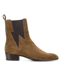 Bottes de loisirs en daim moutarde Barbanera