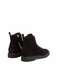 Bottes de loisirs en daim noires Giuseppe Zanotti