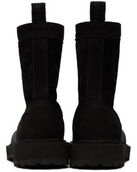 Bottes de loisirs en daim noires Diemme