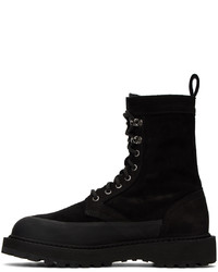 Bottes de loisirs en daim noires Diemme